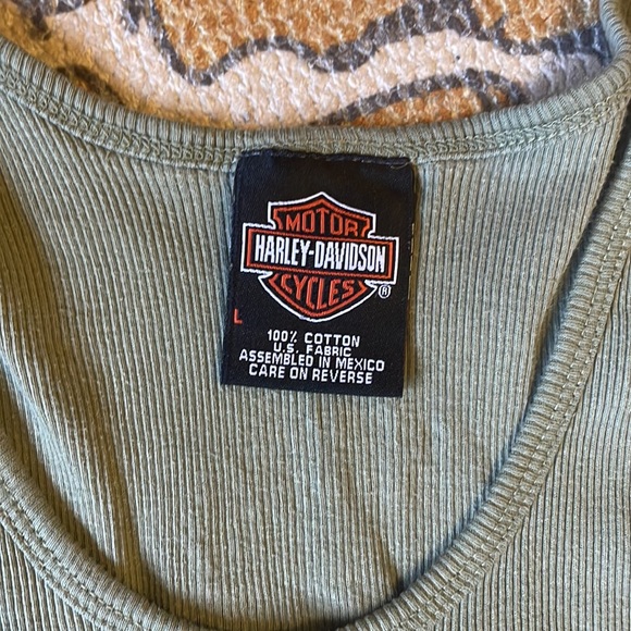 Skull Harley Davidson Tank - Picture 3 of 5